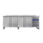 Desserte réfrigérée positive adossée 600 4 portes pleines 250 W 480 L H 950 mm