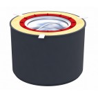 Kit coupe feu, isolant thermique avec cloche et support cloche pour siphon 218-110