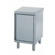 Meuble de rangement neutre, 1 porte battante (charnière à droite), longueur 500 mm