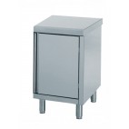 Meuble de rangement neutre, 1 porte battante (charnière à droite), longueur 500 mm