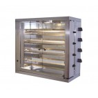 Rôtissoire à broche électrique, MAP E BOOST 8 sans chassis, inox