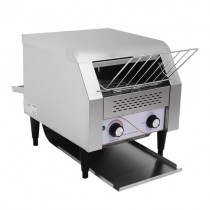 Toaster convoyeur électrique en inox, L 370 mm, 1.94 kW