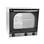 Four à convection à air pulsé, avec humidificateur, en inox, 2.67 kW