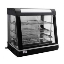 Vitrine chauffante, en acier peint, 110 L