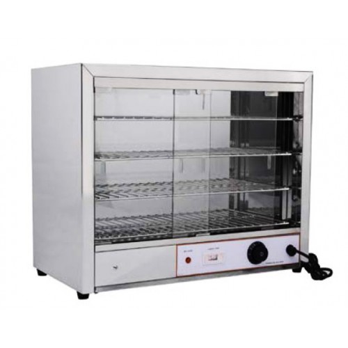 Vitrine chauffante en inox, 1 kW Vitrine chauffante en inox, 1 kW