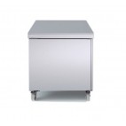 Meuble froid haut rendement, SDN-27, -20°C/-15 °C, inox AISI 430, sur roulettes, R-290A 