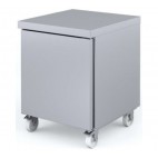 Meuble froid haut rendement, SDN-27, -20°C/-15 °C, inox AISI 430, sur roulettes, R-290A 