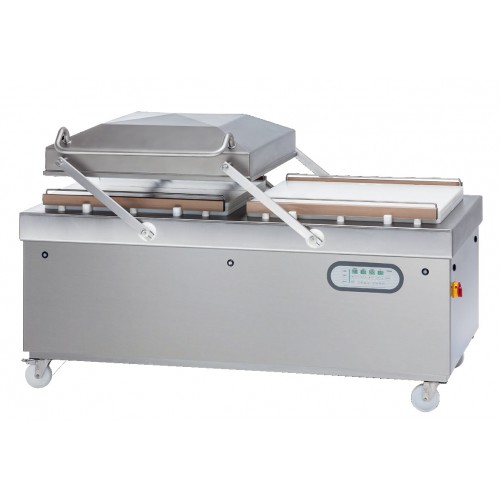 Machine a emballer sous vide industrielle en inox BUSCH 160 m3/h modèle TITAN X 850