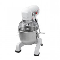 Batteur mélangeur, structure laqué blanc, 10 litres, 370 W