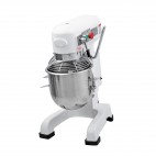 Batteur mélangeur, structure laqué blanc, 10 litres, 370 W