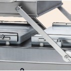 Basculement automatique de la cloche pour machine a emballer sous vide industrielle, TITAN