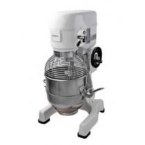 Batteur mélangeur, structure laqué blanc, 30 litres, 1500 W
