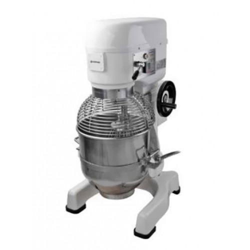 Batteur mélangeur, structure laqué blanc, 30 litres, 1500 W Batteur mélangeur, structure laqué blanc, 30 litres, 1500 W