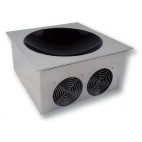 Wok induction monophasé, générateur intégré, gamme encastrable, puissance 3500 W,