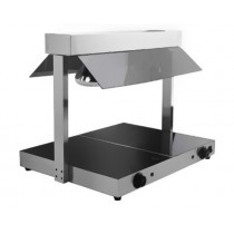 Plaque de maintien de température, en inox, 1 kW