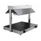 Plaque de maintien de température, en inox, 1 kW