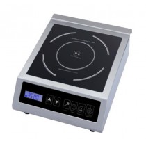 Réchaud induction, en inox, 3,5 kw