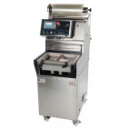 Operculeuse barquette semi-automatique en inox AISI 304 modèle BS 25 Pro sans matrice