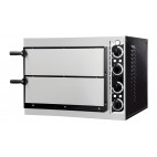 Four à pizza, éléctrique mécanique, acier inox, Basic 2/40