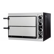 Four à pizza éléctrique mécanique acier inox Basic 2/40
