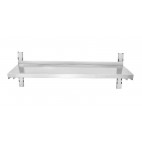 Etagère murale en inox, hauteur 350 mm