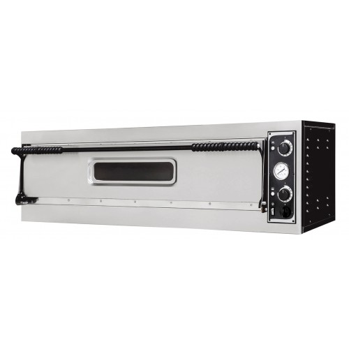 Four à pizza éléctrique mécanique acier inox Basic XL 3L Four à pizza éléctrique mécanique acier inox Basic XL 3L