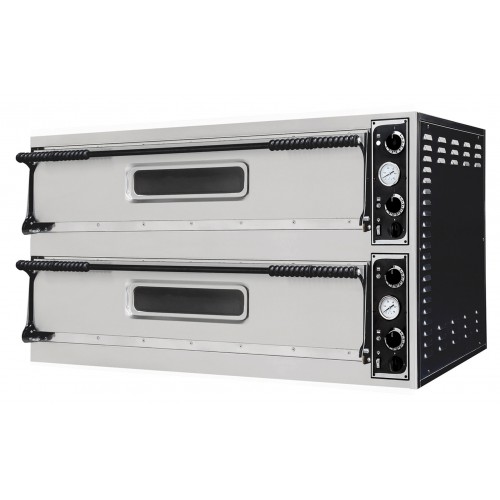 Four à pizza éléctrique mécanique acier inox Basic XL 33L Four à pizza éléctrique mécanique acier inox Basic XL 33L