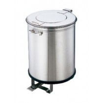 Poubelle cuisine avec pédale, P 450 x 730 mm
