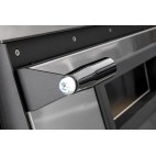 Four à pizza, éléctrique mécanique, acier inox, Plus XL 44