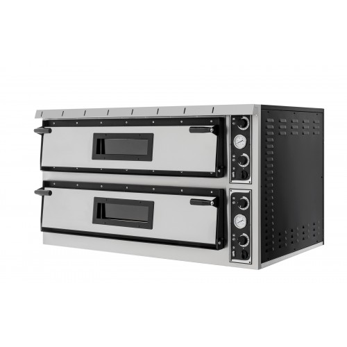 Four à pizza, éléctrique mécanique, acier inox, Plus XL 66L Four à pizza, éléctrique mécanique, acier inox, Plus XL 66L