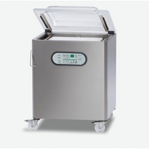 Machine a emballer sous vide de labo en inox modèle MAX F 46 PLUS Machine a emballer sous vide de labo en inox modèle MAX F 46 PLUS
