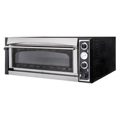 Four à pizza électrique mécanique acier inox Superior XL 9 GLASS Four à pizza électrique mécanique acier inox Superior XL 9 GLASS