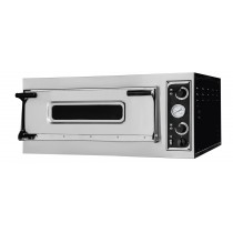 Four à pizza, éléctrique mécanique, acier inoxydable, TRAYS 4