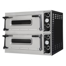 Four à pizza, éléctrique mécanique, acier inoxydable, TRAYS 44