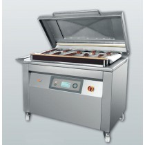 Machine sous vide industrielle automatique en inox BUSCH 160 m3/h modèle CV 1000 PRO