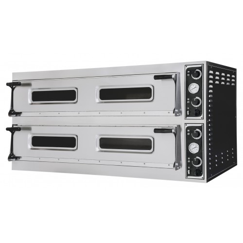 Four à pizza éléctrique mécanique acier inoxydable TRAYS 66L Four à pizza éléctrique mécanique acier inoxydable TRAYS 66L