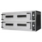 Four à pizza éléctrique mécanique acier inoxydable TRAYS 66L