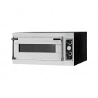 Four à pizza, électrique mécanique, acier inoxydable, TRAYS ALTO GLASS 4