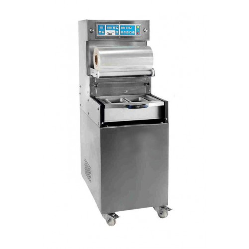 Operculeuse automatique TS-550 avec vide et gaz pompe BUSCH 20 m3/h