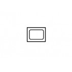Plonge placard en inox AISI 304 avec porte battante, 700x600x850 mm, 1 bac