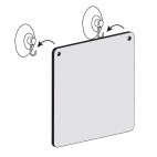 Panneau d’information, visuel gant, format 400 x 400 mm