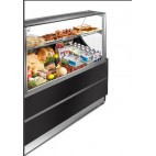 Vitrine réfrigérée, ORLEANS 1000, statique avec réserve, + 4° +6° C