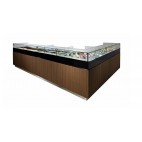 Vitrine pâtisserie, +4/+8 °C, revêtement frontal, Kelly 100 P 80 RV TN