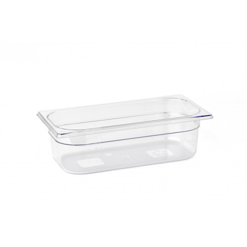 Bac gastronorme copolyester Tritan sans bisphénol A, GN 1/3, 325 x 176 mm Bac gastronorme copolyester Tritan sans bisphénol A, GN 1/3, 325 x 176 mm