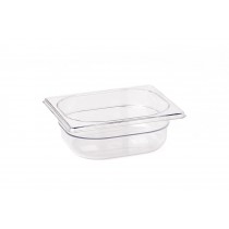 Bac gastronorme, copolyester Tritan, sans bisphénol A, GN 1/6, 176 x 162 mm