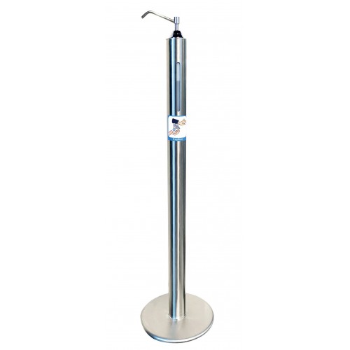 Colonne à gel hydroalcoolique avec poussoir pour enfants Colonne à gel hydroalcoolique avec poussoir pour enfants