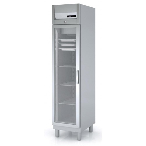 Armoire étroite négative , 1 porte vitrée GN1/1 Armoire étroite négative , 1 porte vitrée GN1/1