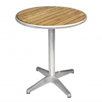 Table ronde, plateau en frêne, Bolero, Ø 600 mm