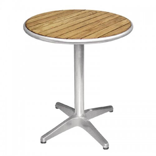 Table ronde, plateau en frêne, Ø 600 mm