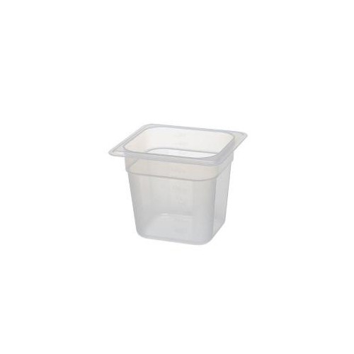 Bac en polypropylène GN 1/6, 176 x 162 mm Bac en polypropylène GN 1/6, 176 x 162 mm